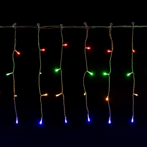 Aigostar - LED Venk vánoční řetěz 200xLED/8 funkcí 3xAA 13x0,4m IP44 multicolor