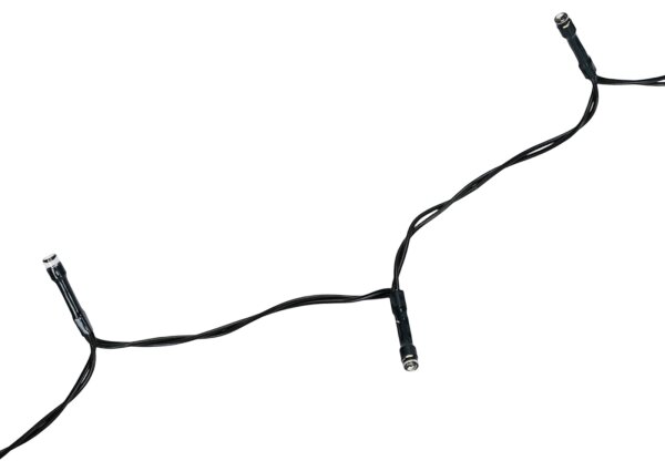 Aigostar - LED Stm venk ván řetěz se senz 100xLED/3xAA 12m teplá bílá + DO
