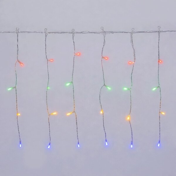 Aigostar - LED Venk vánoční řetěz 200xLED/8 funkcí 3xAA 13x0,4m IP44 multicolor