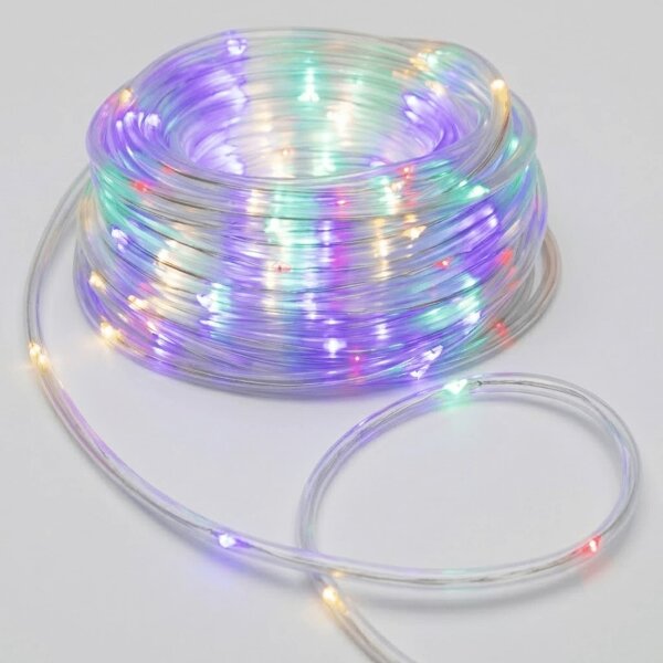 Aigostar-LED Venkovní vánoční řetěz 100xLED/8 funkcí 3xAA 10,3m IP44 multicolor