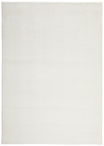 VŠÍVANÝ KOBEREC, 70/130 cm, bílá Novel - Online Only koberce & rohožky, Online Only