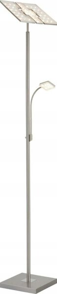 Briloner 1328-022 - LED Stm stojací lampa LED/21W/230V + LED/3,5W matný chrom