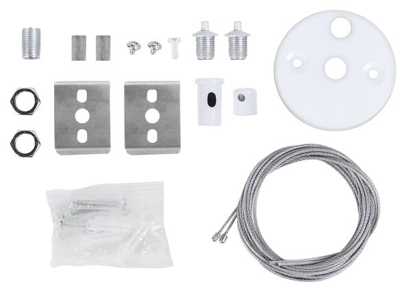 Top Light - LED Stropní přisazené závěsné svítidlo HORIZON LED/40W/230V bílá
