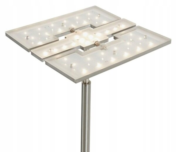 Briloner 1328-022 - LED Stm stojací lampa LED/21W/230V + LED/3,5W matný chrom