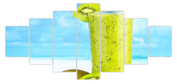 Obraz - kiwi smoothie (210x100 cm)