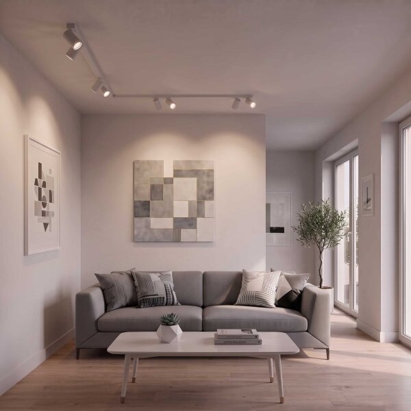 BRILAGI - Bodové svítidlo SELE LONG 8xGU10/30W/230V bílá