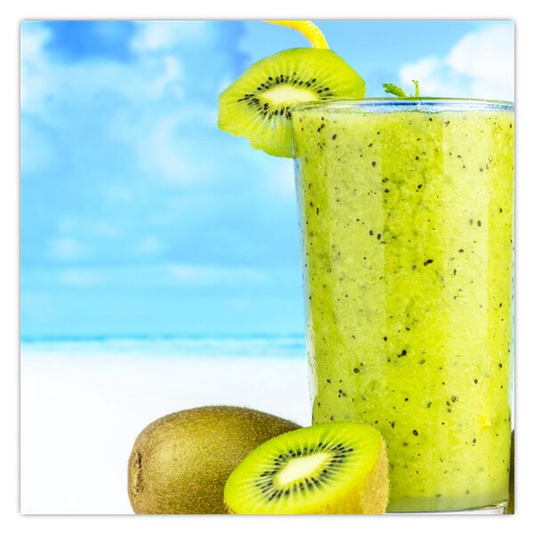 Obraz - kiwi smoothie (30x30 cm)