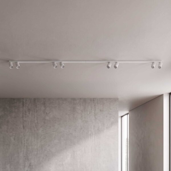 BRILAGI - Bodové svítidlo SELE LONG 8xGU10/30W/230V bílá