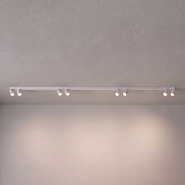 BRILAGI - Bodové svítidlo SELE LONG 8xGU10/30W/230V bílá