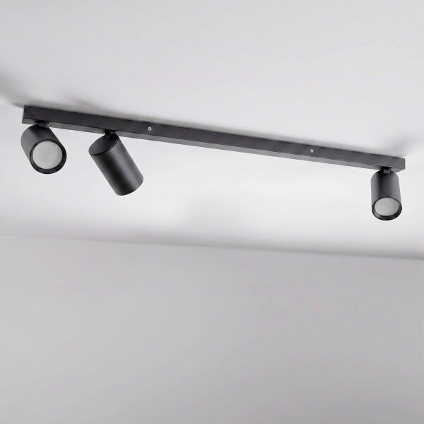 BRILAGI - Bodové svítidlo SELE LONG 3xGU10/30W/230V černá
