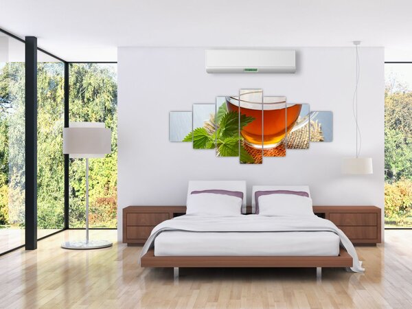 Obraz šálku s čajem (210x100 cm)