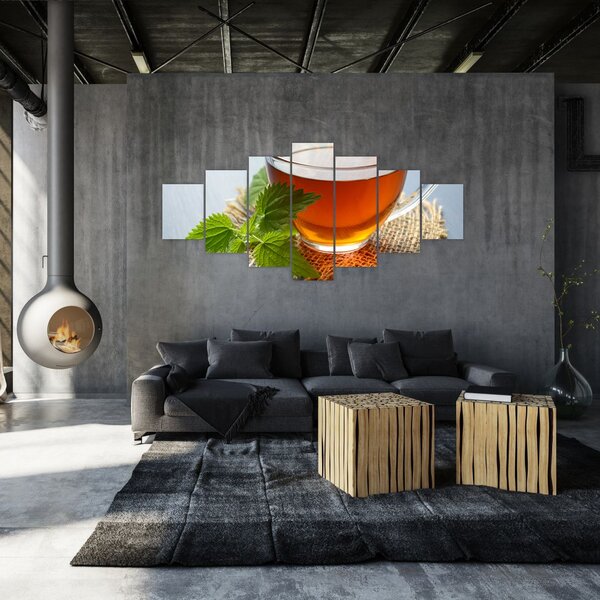 Obraz šálku s čajem (210x100 cm)