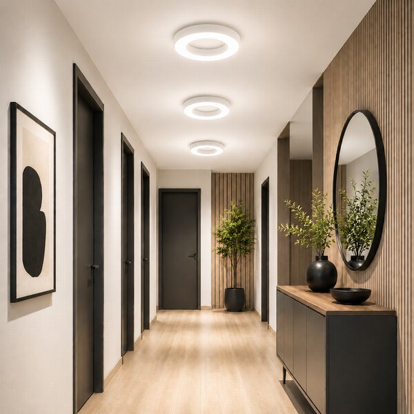 Immax NEO PASTEL SLIM Smart stropní svítidlo 60 x 7cm 53W bílé Zigbee 3.0