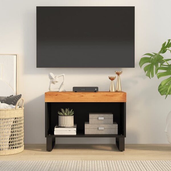 TV skříňka 60 x 33 x 43,5 cm masivní akáciové dřevo