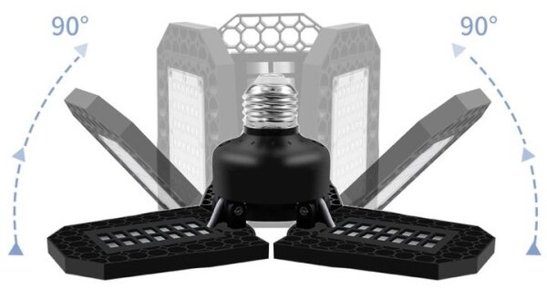 Gardlov 20440 Osvětlení pro pěstování rostlin GROW LIGHT E27, 108 LED 8 W