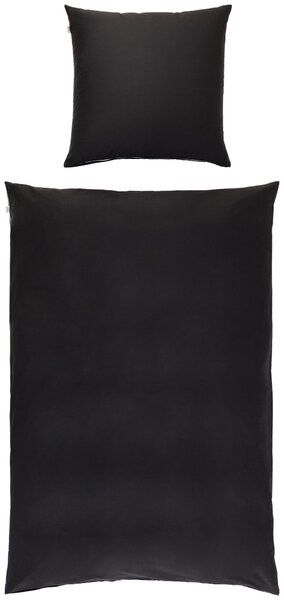 OBOUSTRANNÉ POVLEČENÍ, satén, antracitová, šedá, černá, světle šedá, tmavě šedá, 135/200 cm Schöner Wohnen - Online Only povlečení, Online Only