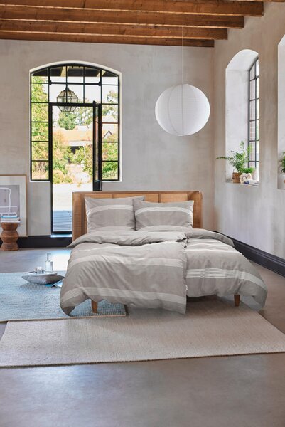 OBOUSTRANNÉ POVLEČENÍ, renforcé, šedá, přírodní barvy, světle šedá, béžová, 135/200 cm Esprit - Online Only povlečení, Online Only