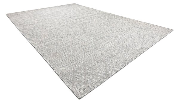 Balta Kusový koberec Sisalový PATIO 3077 Romby šedý béžový Rozměr: 78x150 cm
