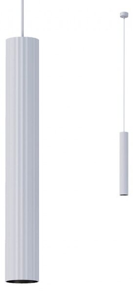 Redo Závěsné svítidlo Delphi ø 7 cm, v. 50 cm Barva: Černá