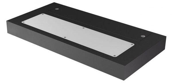 Redo Nástěnné LED svítidlo Lamina, d.26cm Barva: Černá