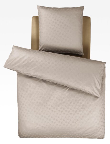 POVLEČENÍ, žakár, pískové barvy, 155/220 cm Joop! - Online Only povlečení, Online Only