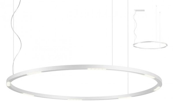 Redo Závěsné LED svítidlo Union, ø120cm Barva: Černá