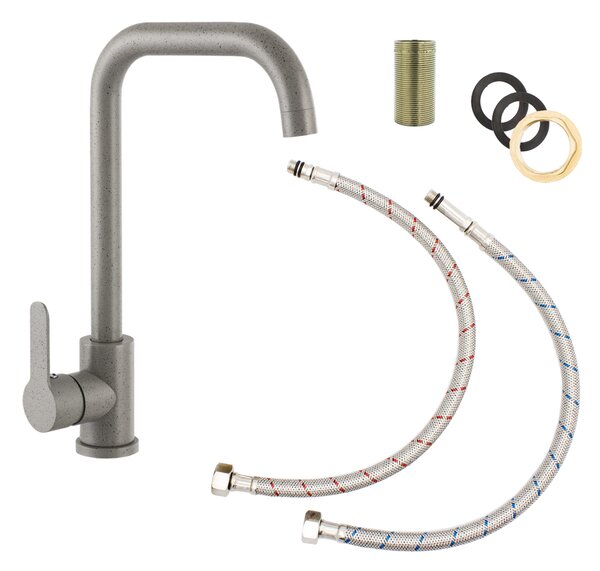 Gamma Steel, stojánková dřezová baterie h-320, šedá, GMA-BSK-G