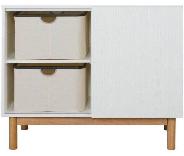 -25 % Dny MOMENTI– Béžová přebalovací komoda Quax Mood 110 x 52 cm