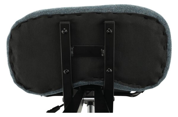 KONDELA Ergonomická klekačka, šedá/černá, RUFUS