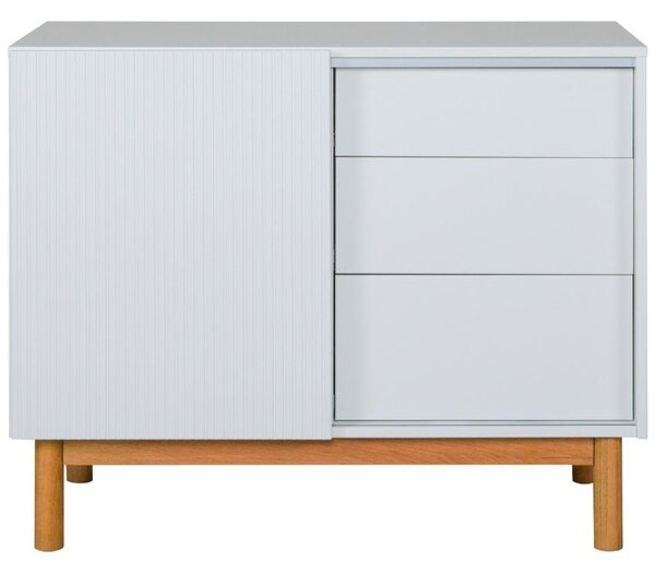 -25 % Dny MOMENTI– Bílá přebalovací komoda Quax Mood 110 x 52 cm