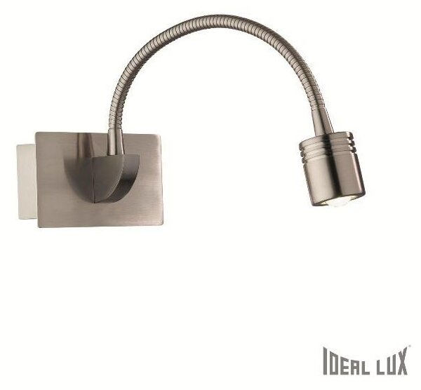 ILUX 031477 LED Nástěnné svítidlo Ideal Lux Dynamo AP1 nickel 031477 - IDEALLUX