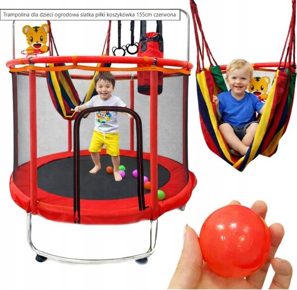 Trampolína se sítí Ikonka 155 cm FT 5 (150 cm)