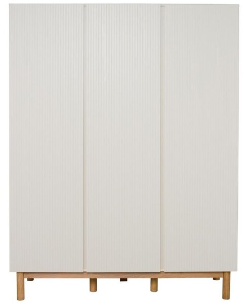 Béžová lakovaná dětská skříň Quax Mood 196 x 152 cm