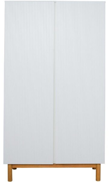 Bílá lakovaná skříň Quax Mood 196 x 110 cm