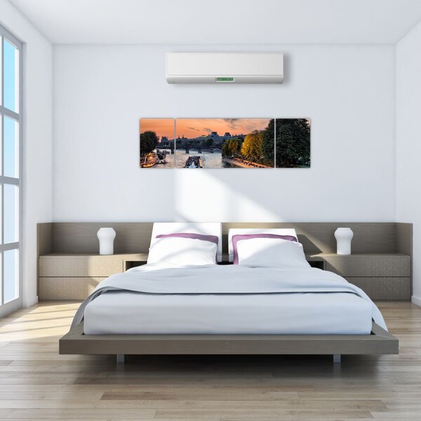 Obraz - loď na vyhlídkové plavbě (170x50 cm)