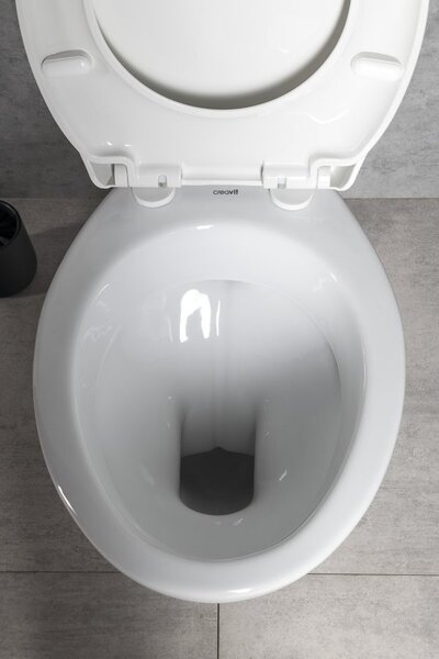 CREAVIT CREAVIT, WC kombi, dvoutlačítko 4,5/6l, spodní odpad, bílá, TP3406