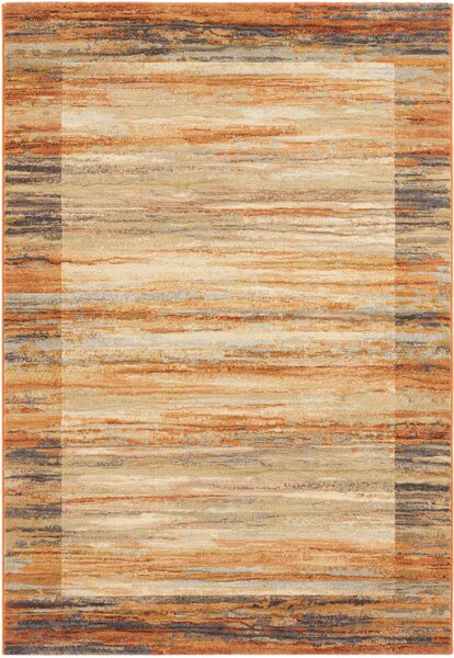 Moderní kusový koberec Ragolle Argentum 79138 6888 hnědý rezavý Rozměr: 80x150 cm