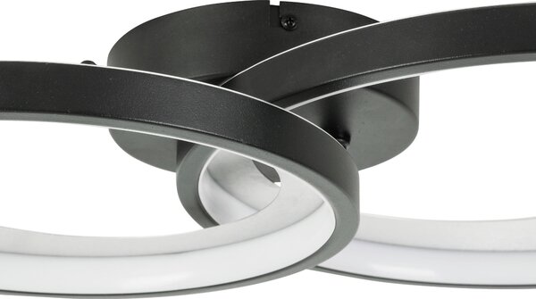 STROPNÍ LED SVÍTIDLO, 55/35/8,5 cm Novel - Online Only svítidla, Online Only