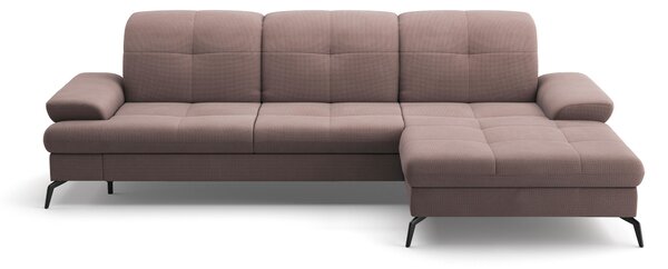 ROHOVÁ SEDAČKA, textil, šedohnědá Sit & More - Sedací soupravy, Online Only