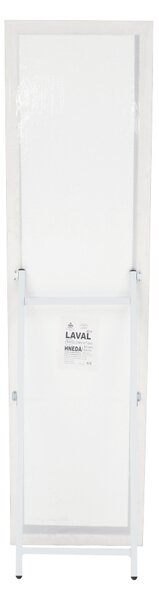 KONDELA Stojanové zrcadlo, hnědá, LAVAL