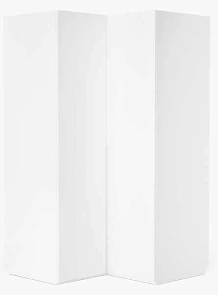 Modulární rohová šatní skříň Leon, šířka 115 cm