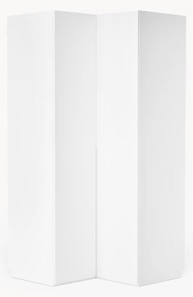 Modulární rohová šatní skříň Leon, šířka 115 cm