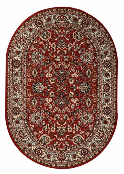 SINTELON Kusový koberec PRACTICA OVÁL 59/CVC BARVA: Červená, ROZMĚR: 160x230 cm ovál