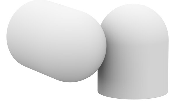 Mantra 7294 Ios, nástěnné/stropní svítidlo 1xGU10, bílá, průměr 6cm