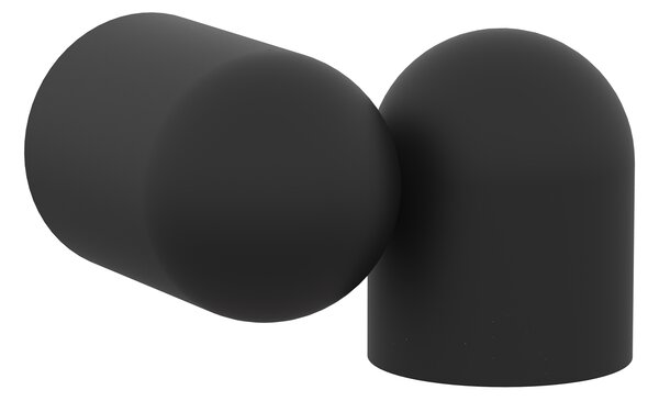 Mantra 7295 Ios, nástěnné/stropní svítidlo 1xGU10, černá, průměr 6cm