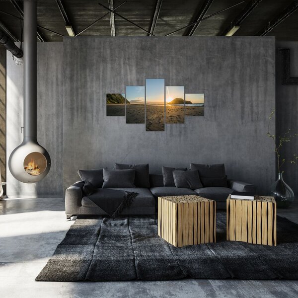 Obraz pláže (125x70 cm)