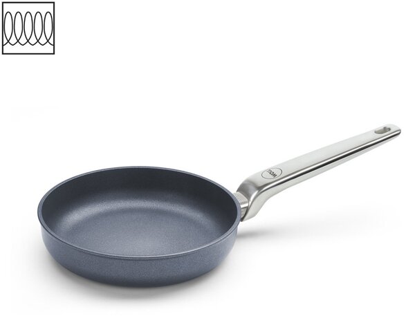 Pánev Diamond Lite PRO s nerezovou rukojetí 20 cm na indukci - WOLL