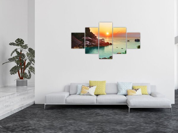 Obraz nádherné pláže (125x70 cm)