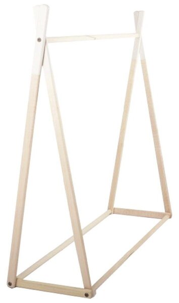 Dřevěný věšák na oblečení TIPI pro děti - 78 x 38 x 126