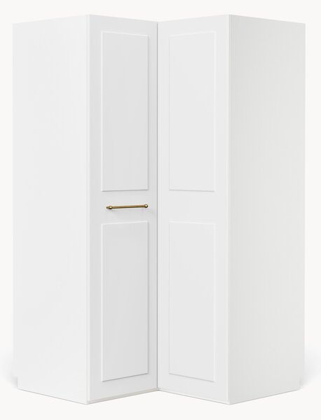 Modulární rohová šatní skříň Charlotte, šířka 115 cm
